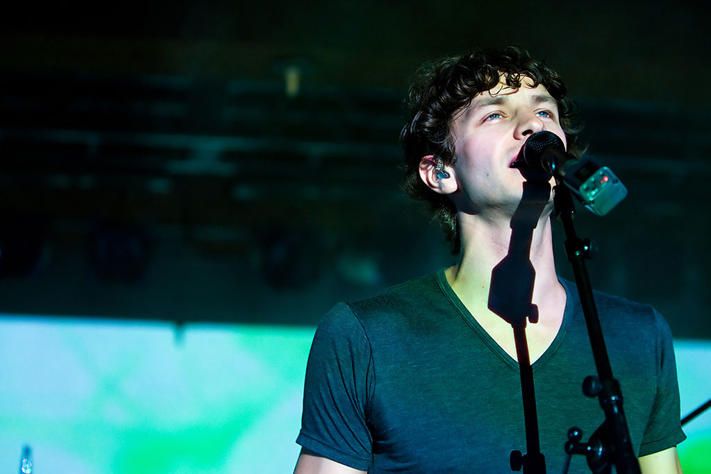 SEATTLE - April 10:  Indie Rock Star Gotye performs on stage at the Showbox Sodo in Seattle on April 10, 2012